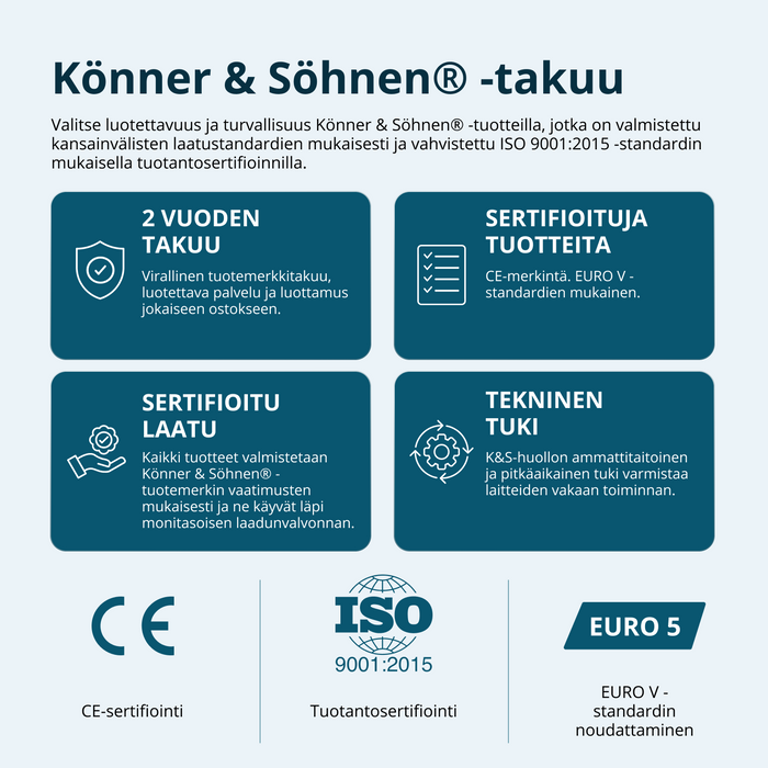 Invertterigeneraattori KS 4000iE S