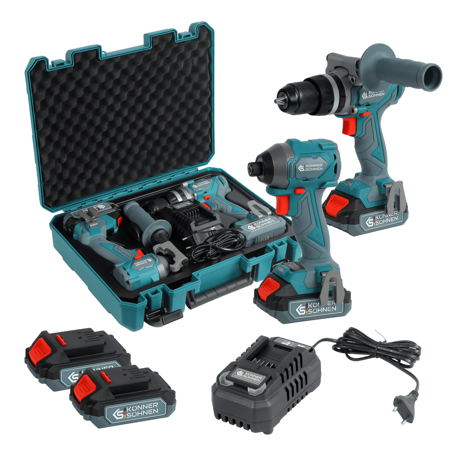 Ασύρματο Σετ Μάστερ 2σε1 KS IDISD 20V SET 2