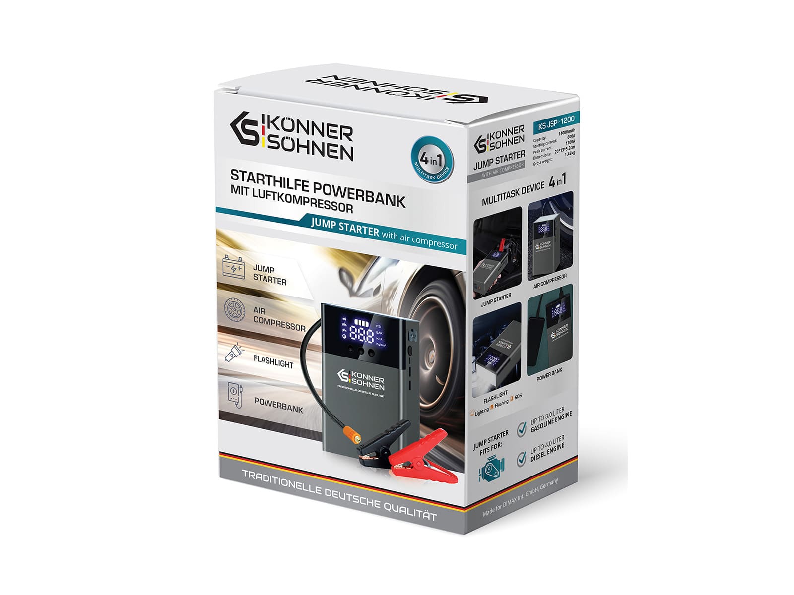 Starter de pornire cu compresor de aer KS JSP-1200