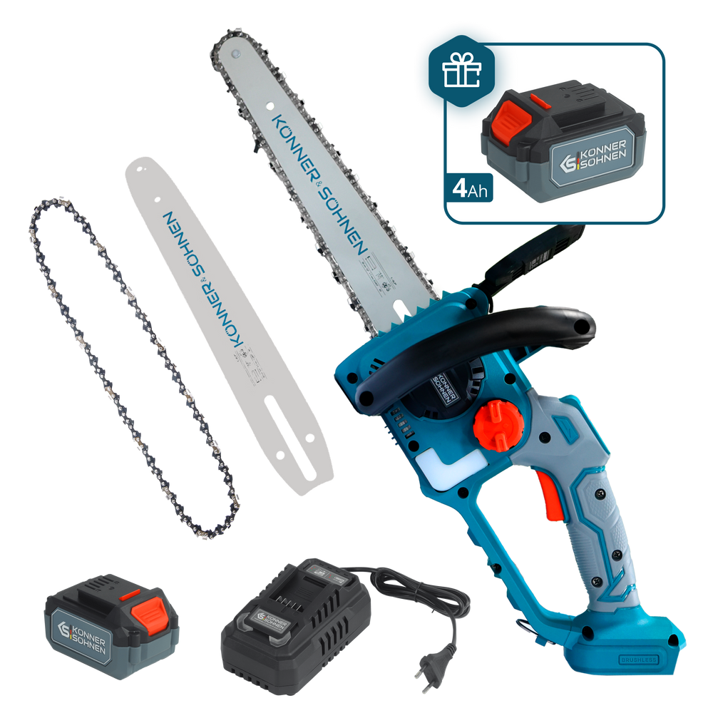 Snoerloze Mini Kettingzaag KS MCS20V-12 SET PLUS