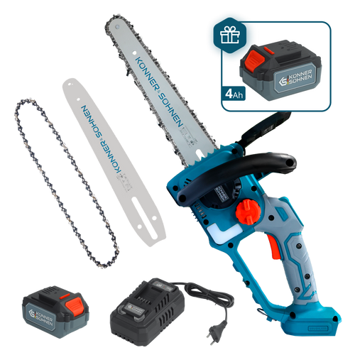 Akku-Mini-Kettensäge KS MCS20V-12 SET PLUS