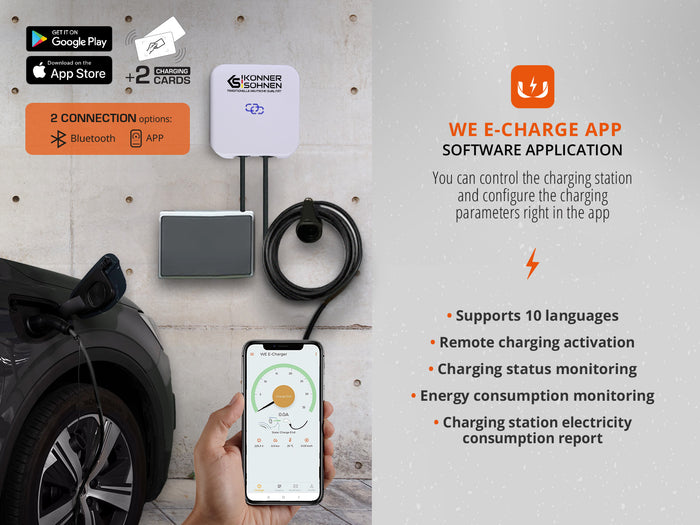Borne de recharge pour véhicules électriques KS P32/3
