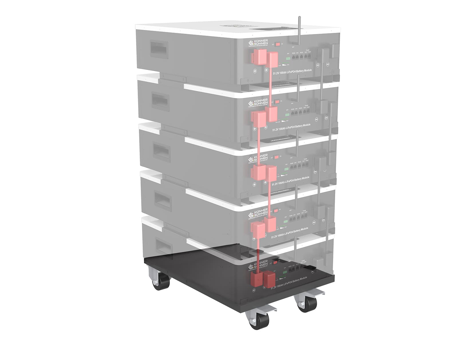 Lithium batteri vogn KS Trolley 24
