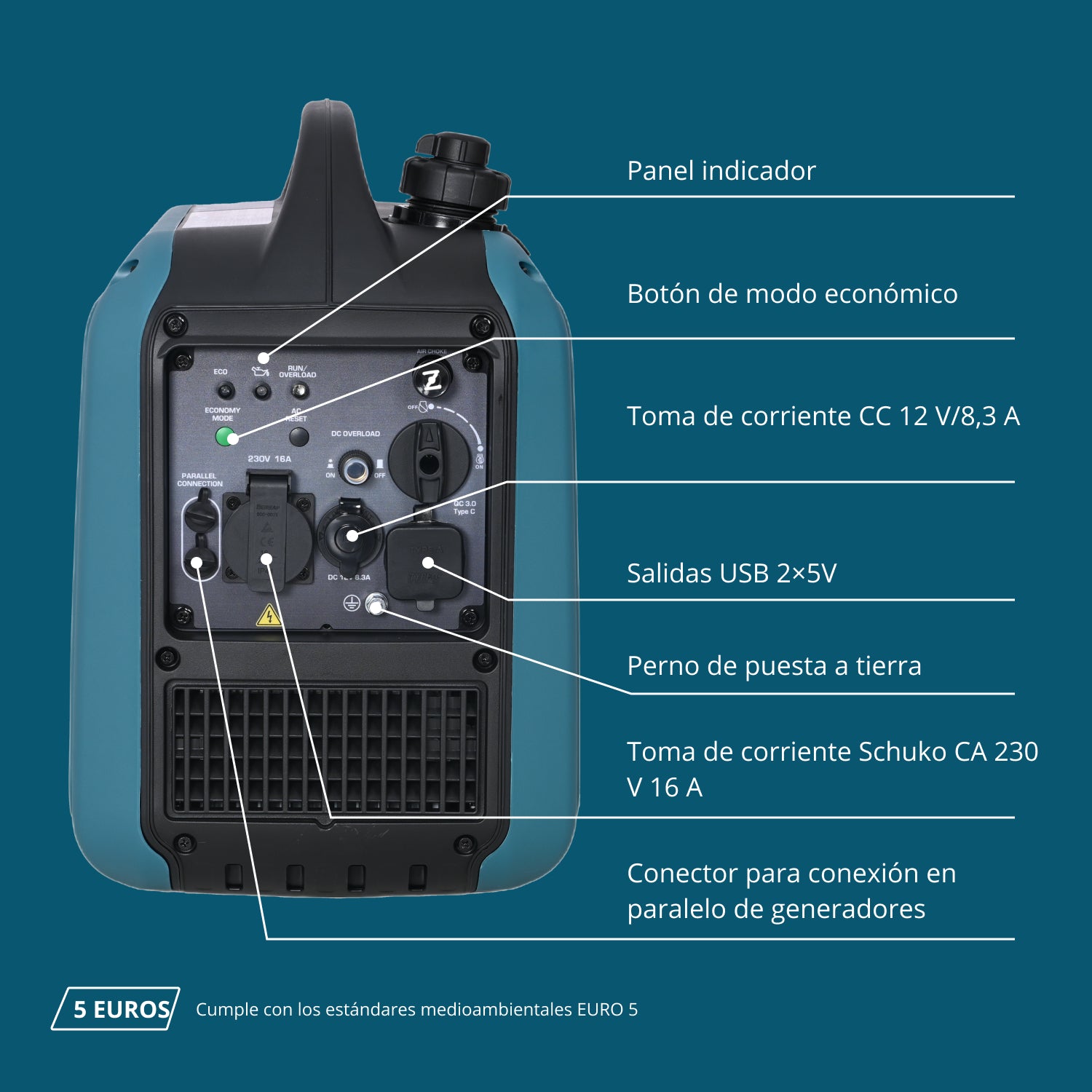 Generador inverter KS 1900i S