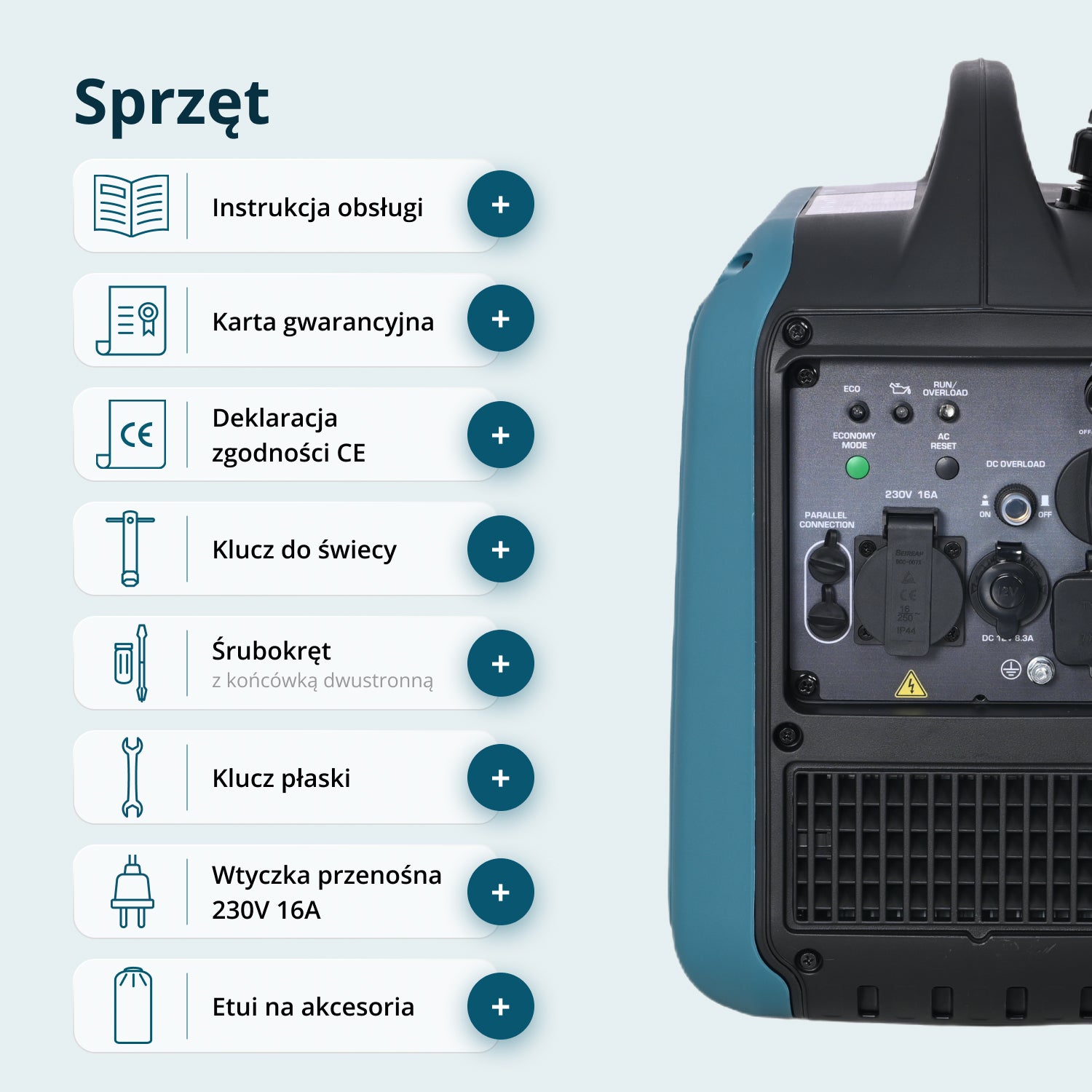 Generator inwertorowy KS 1900i S 
