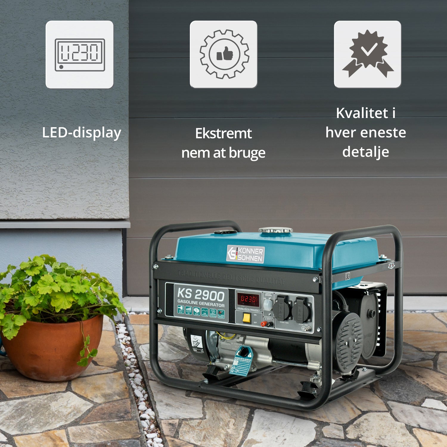 Benzingenerator "Könner & Söhnen" KS 2900