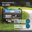 Bensinaggregat "Könner & Söhnen" KS 3000 thumbnail