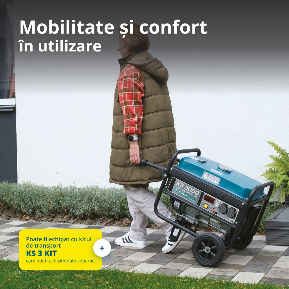 Generator pe benzină „Könner & Söhnen” KS 3000