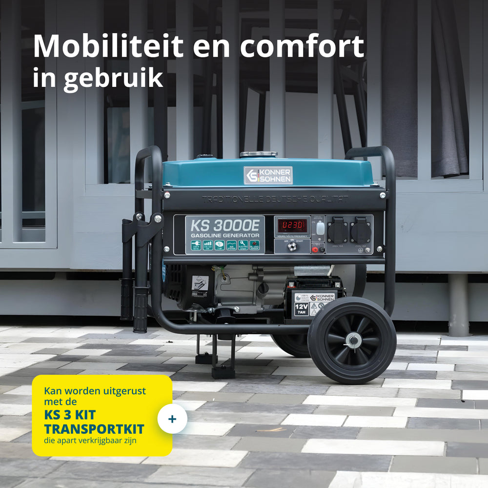 Bensiinikäyttöinen generaattori 'Könner & Söhnen' KS 3000E