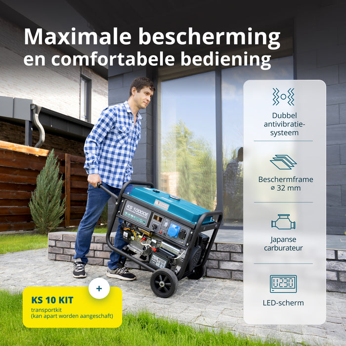 Bensinaggregat "Könner & Söhnen" KS 10000E