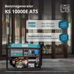 Benzínový generátor „Könner & Söhnen“ KS 10000E ATS thumbnail
