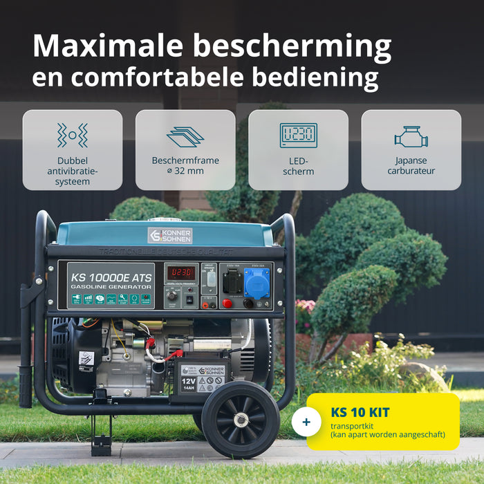 Benzinegenerator "Könner & Söhnen" KS 10000E ATS