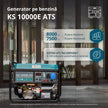 Generator pe benzină „Könner & Söhnen” KS 10000E ATS thumbnail