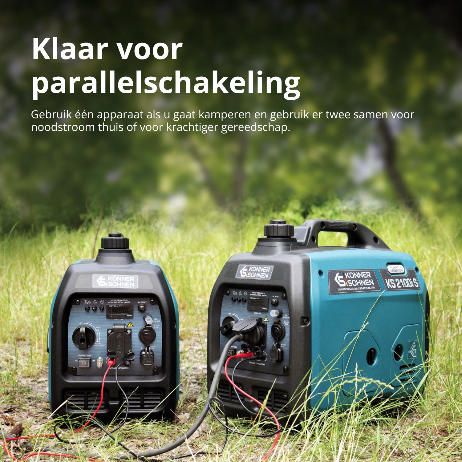 Invertorový generátor na LPG/benzín KS 3100iG S