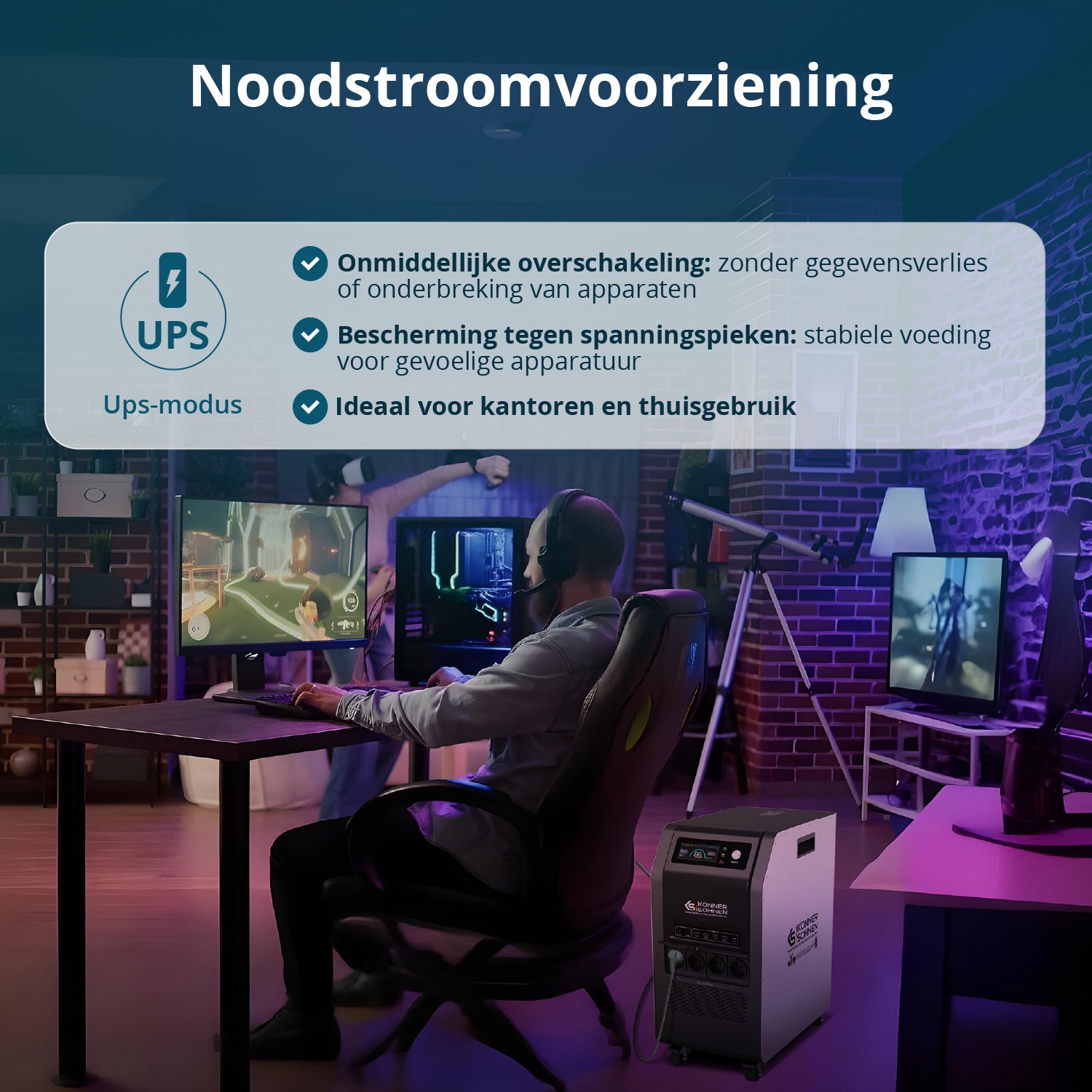 Estação de energia portátil KS 5200PS