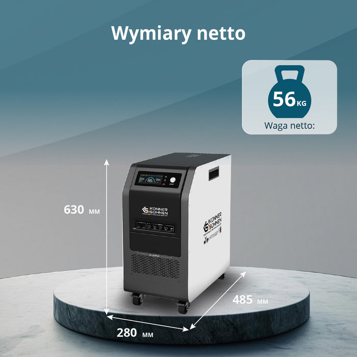 Przenośna stacja zasilania 3-w-1 KS 5200PS