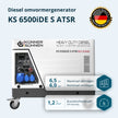 Дизелов инверторен генератор в шумоизолиращ корпус KS 6500iDE S ATSR (Реновиран в добро състояние) thumbnail