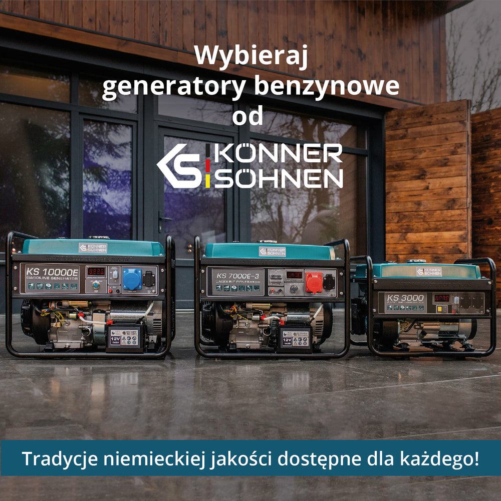 Generator benzynowy „Könner & Söhnen” KS 7000E ATS