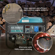 LPG/Benzine Generator "Könner & Söhnen" KS 7000E G thumbnail