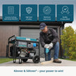 LPG/Benzine Generator "Könner & Söhnen" KS 7000E G thumbnail