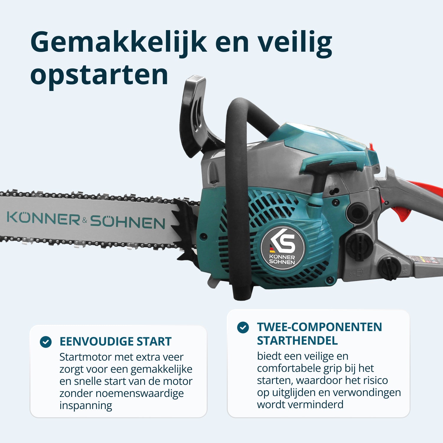 Βενζινοκίνητο Αλυσοπρίονο KS CS20G-16