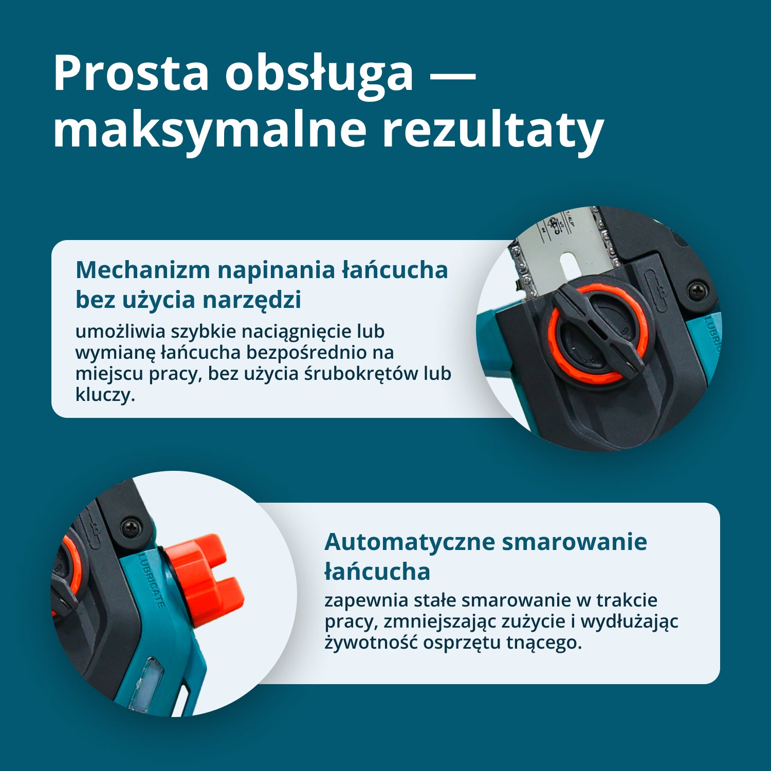 Vezeték nélküli Mini Láncfűrész KS MCS20V-8