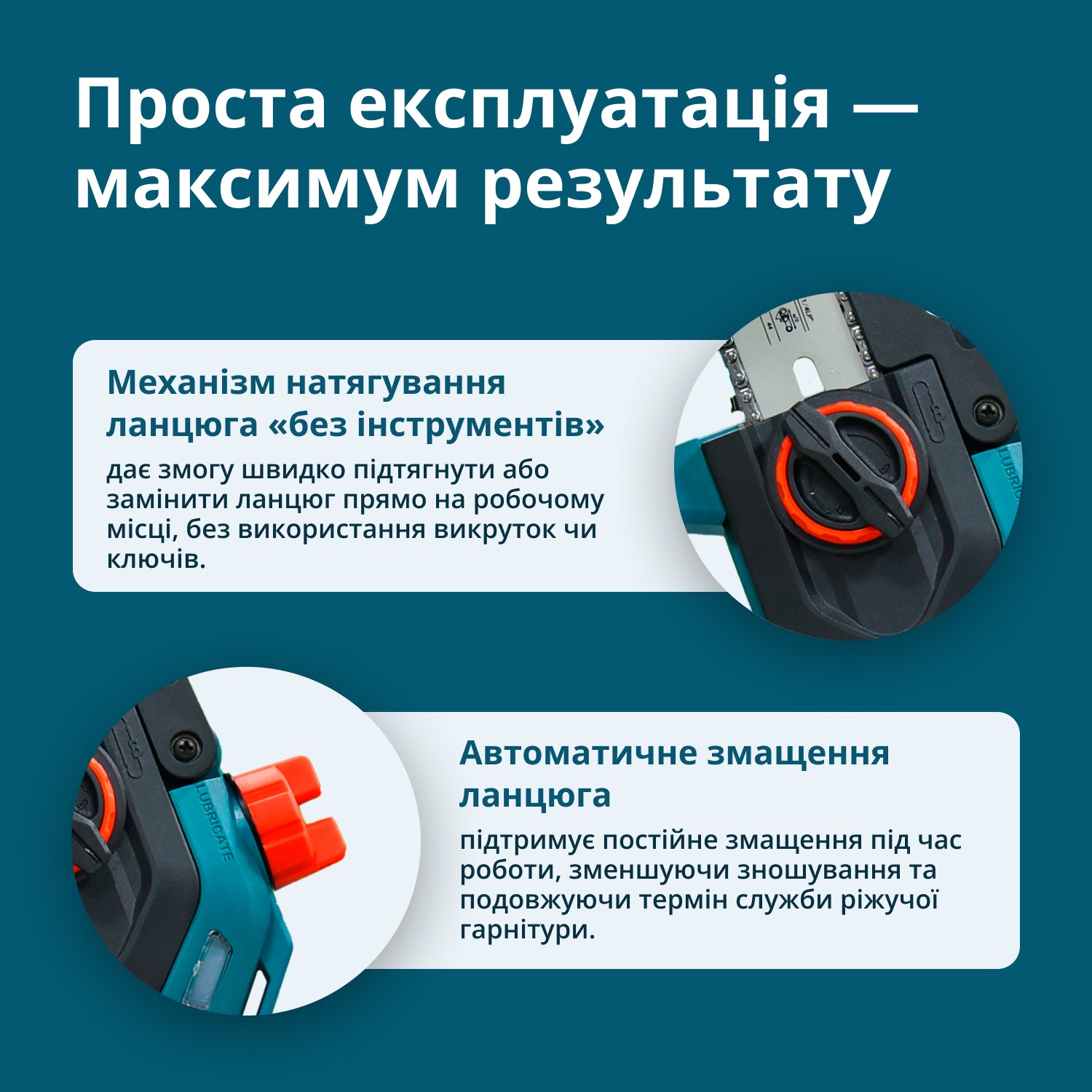 Snoerloze Mini Kettingzaag KS MCS20V-8