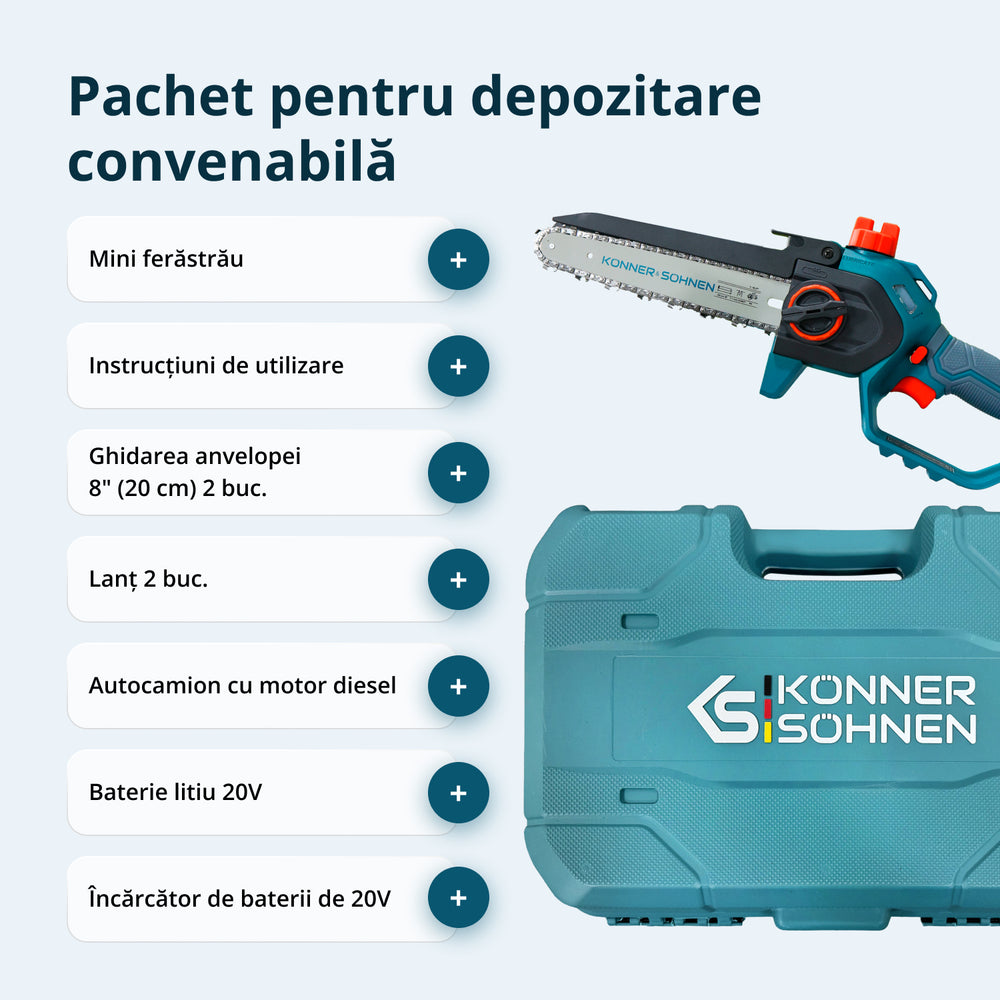 Pachet promoțional KS MCS20V-8 CASE PLUS