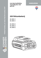 20V Lithium batterij