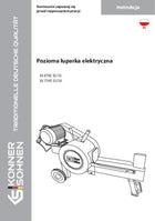 Elektryczna pozioma łuparka do drewna KS 7THE 52/30, KS 8TKE 52/35