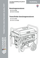 Benzínové generátory. Dvouválcové benzínové generátory