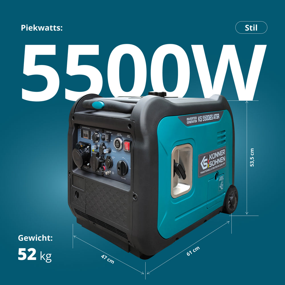 Инвертер генератор KS 5500iE S ATSR