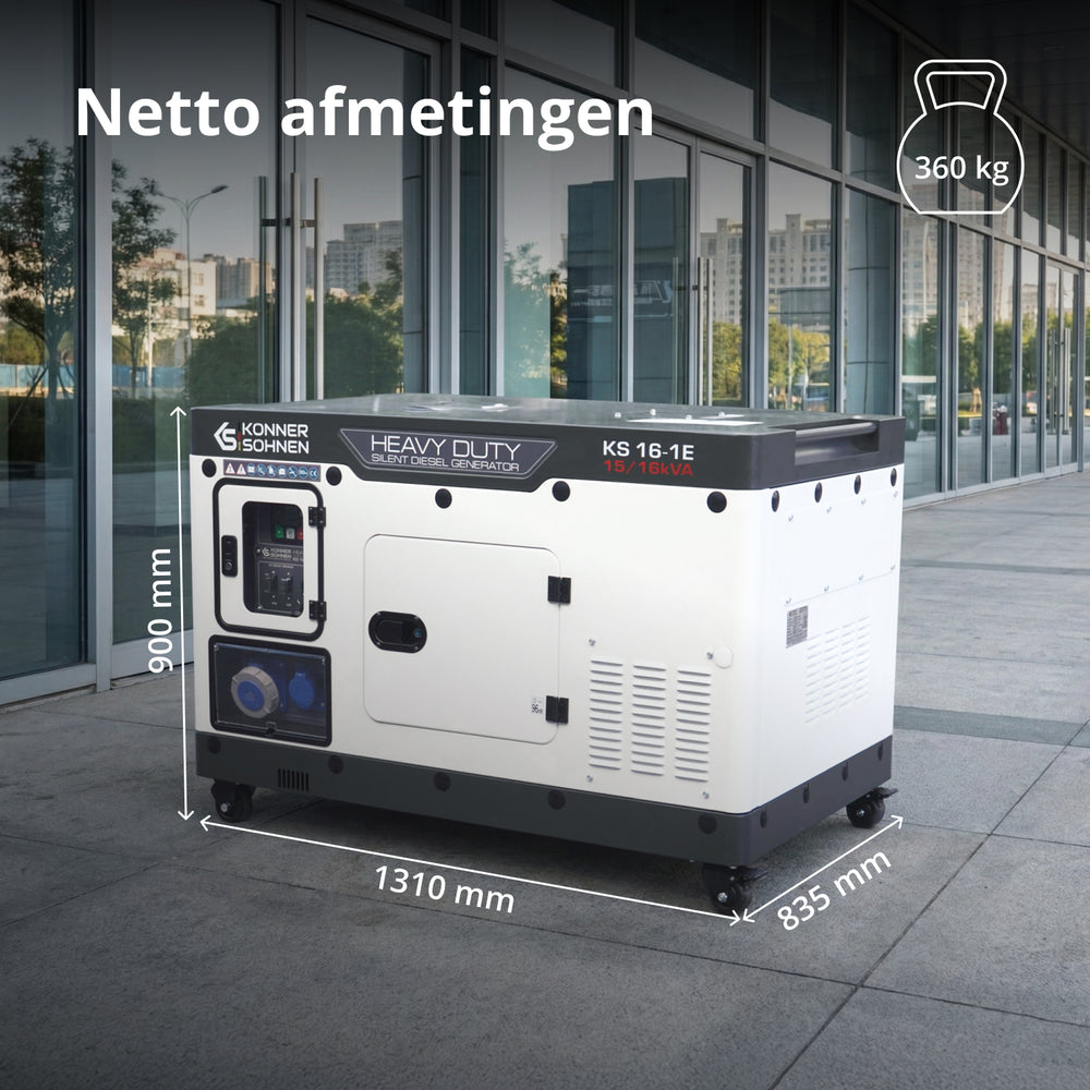 Ηλεκτροπαραγωγό Ζεύγος Diesel KS 16-1E