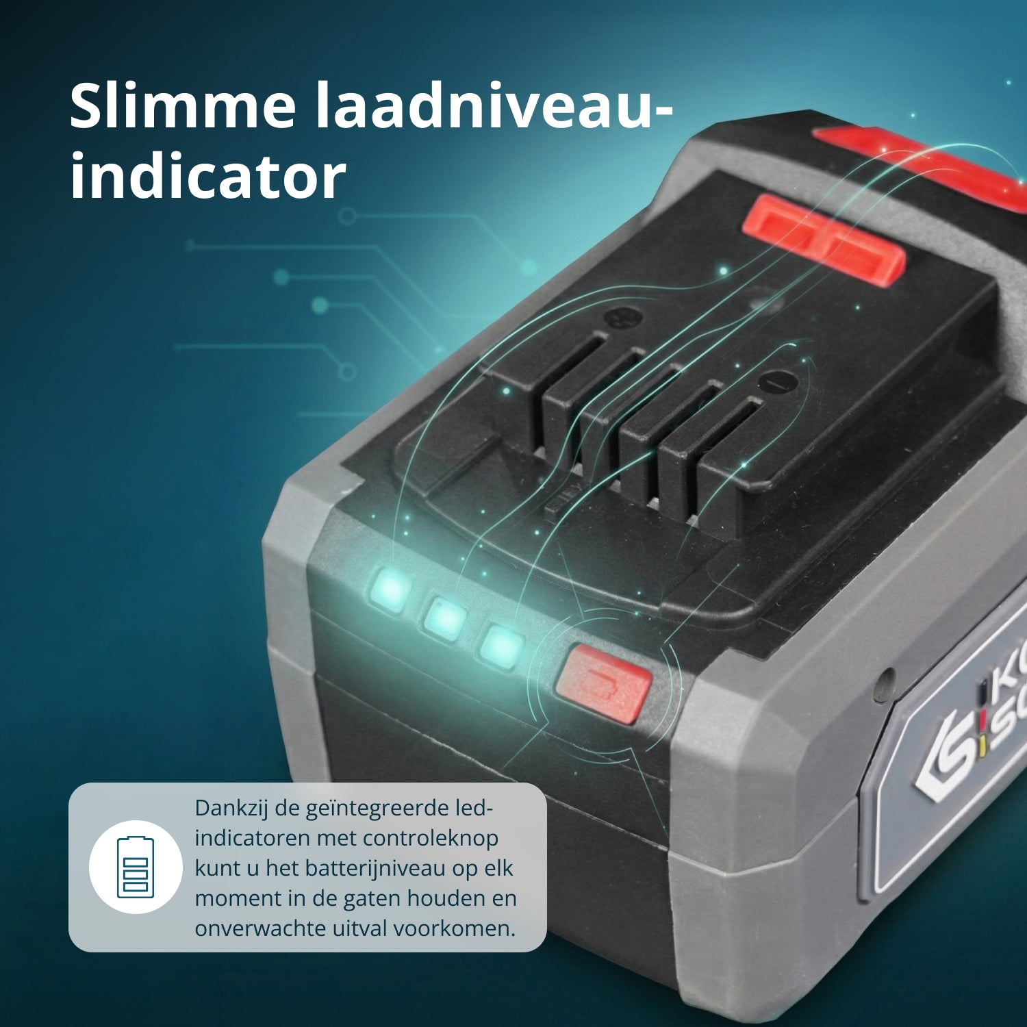 20V Lithium batteri KS 20V8-2