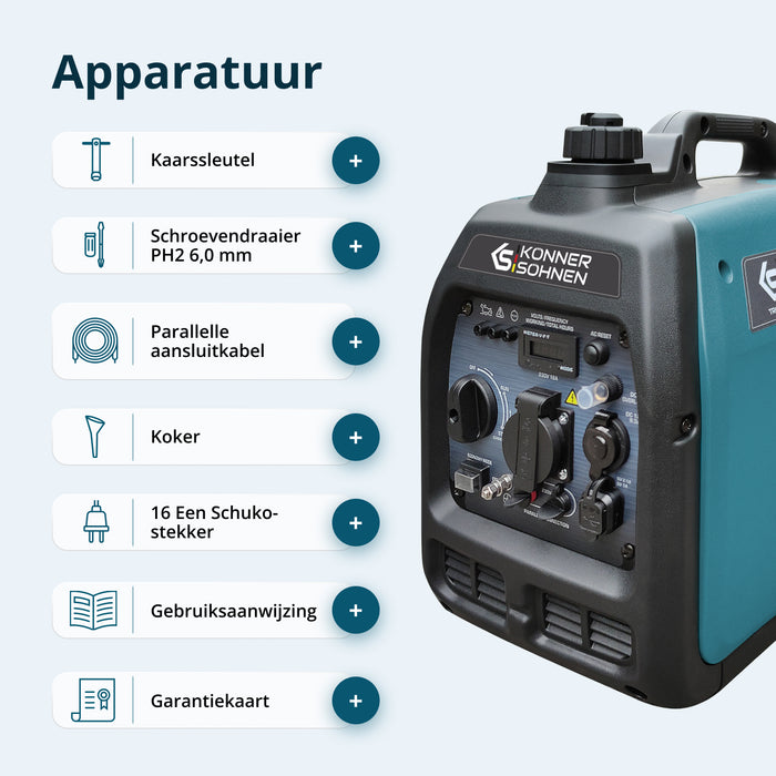 Inverteres generátor KS 3100i S