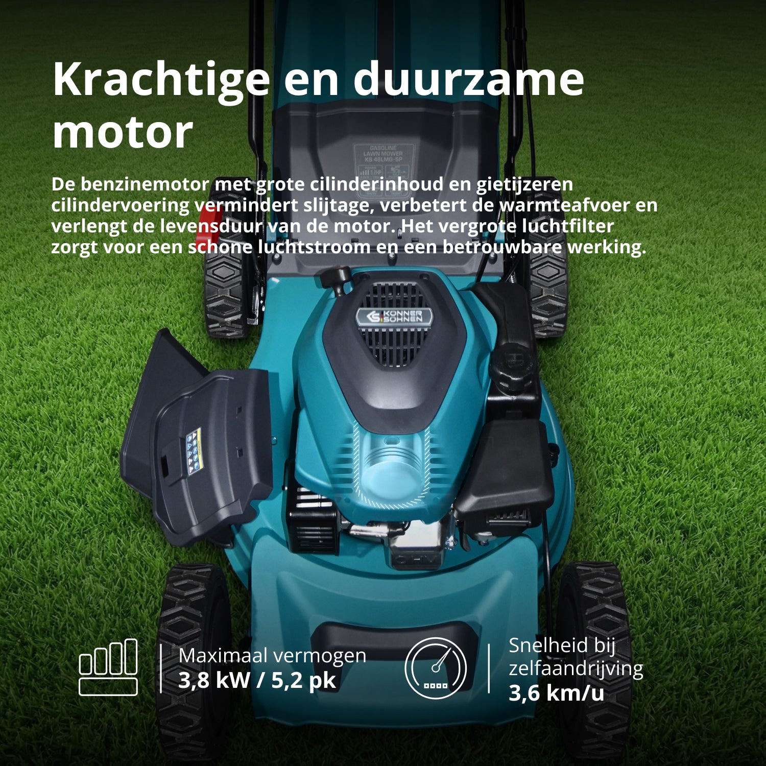 Benzínová sekačka na trávu KS 46LMG-SP