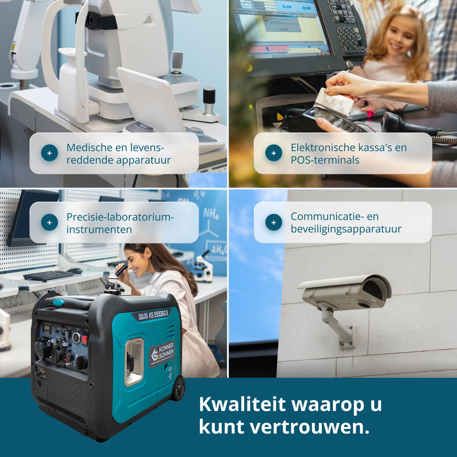 LPG/benzin inverter generator KS 5500iEG S