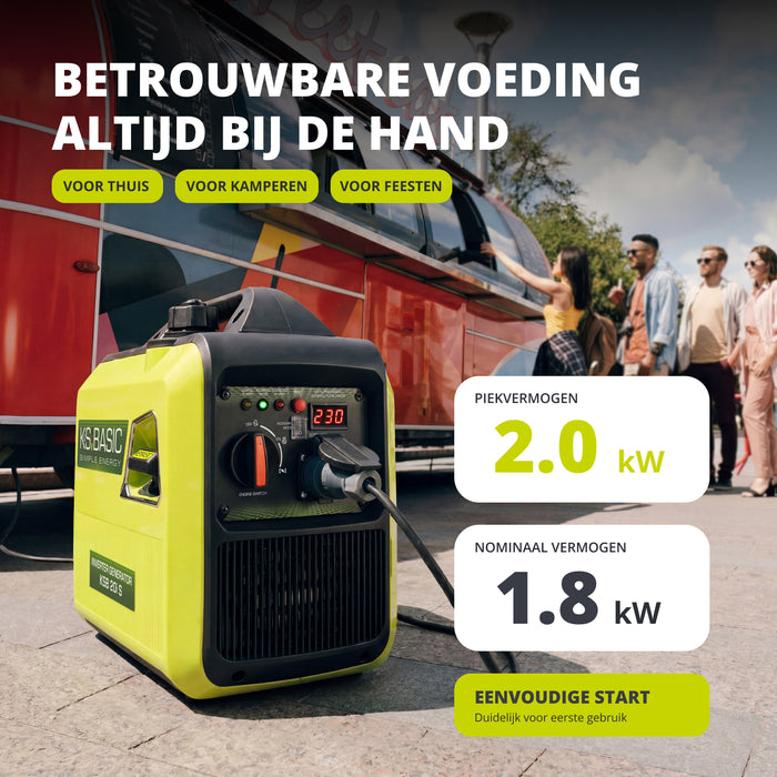 Inverter generátor KSB 20i S