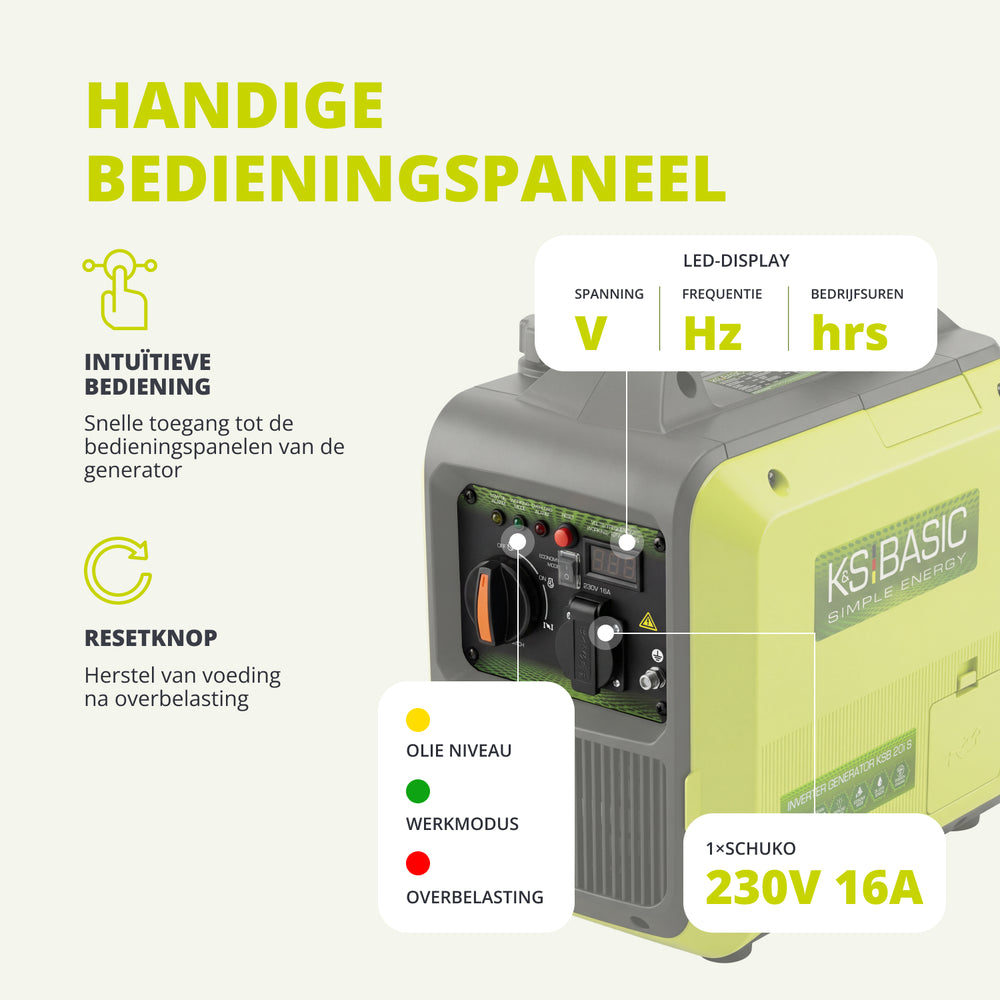 Inverter generátor KSB 20i S