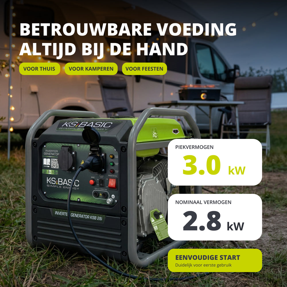 Invertorový generátor KSB 28i