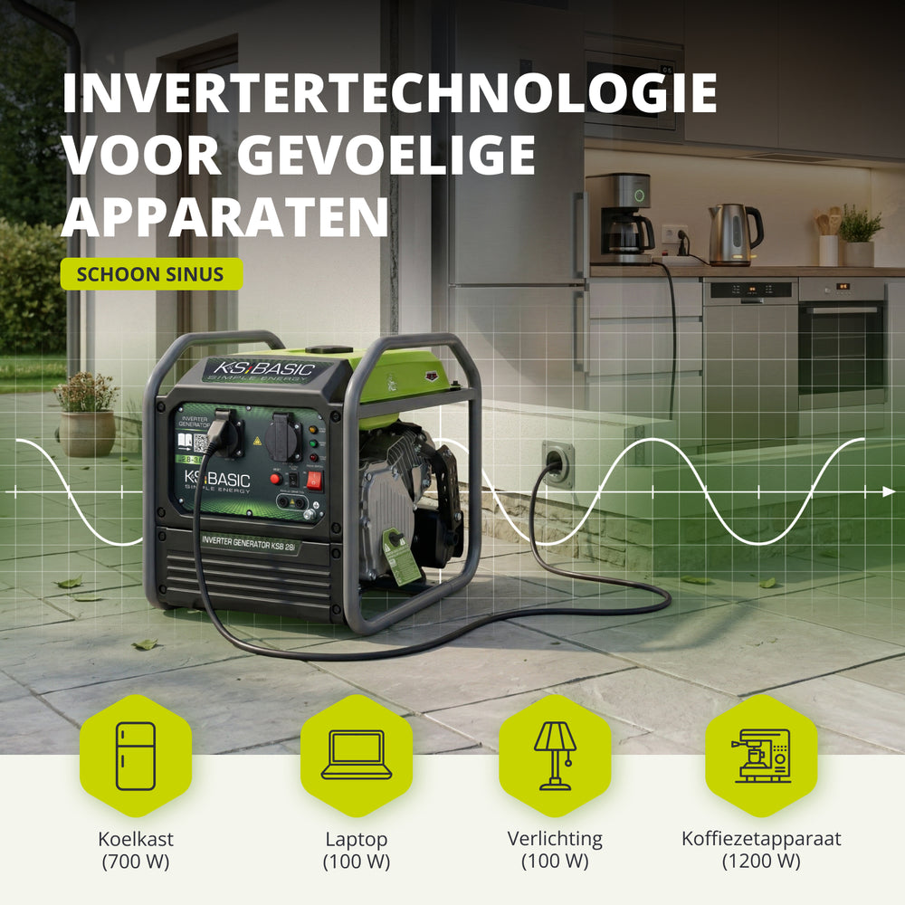 Invertorový generátor KSB 28i