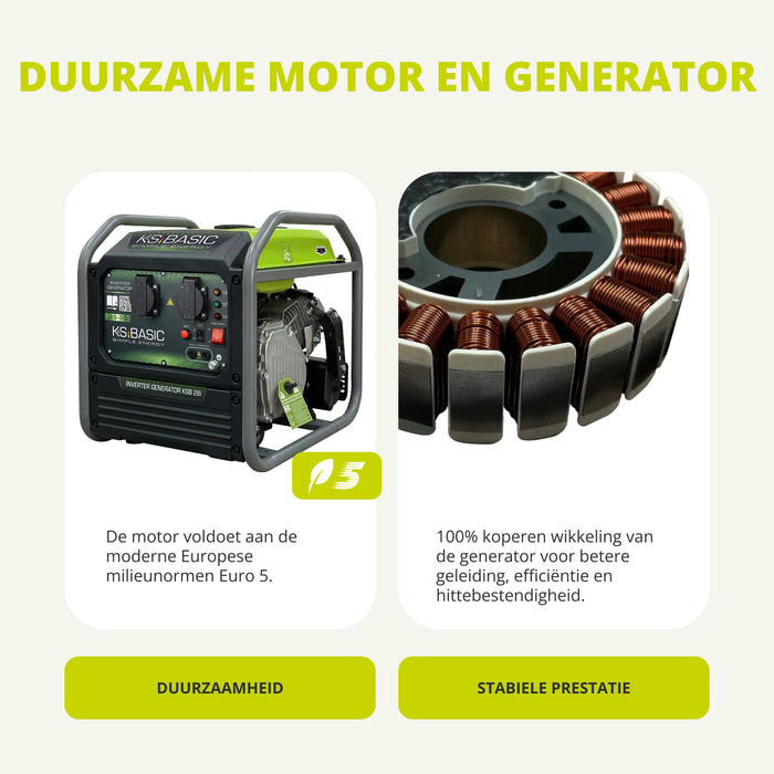 Invertorový generátor KSB 28i