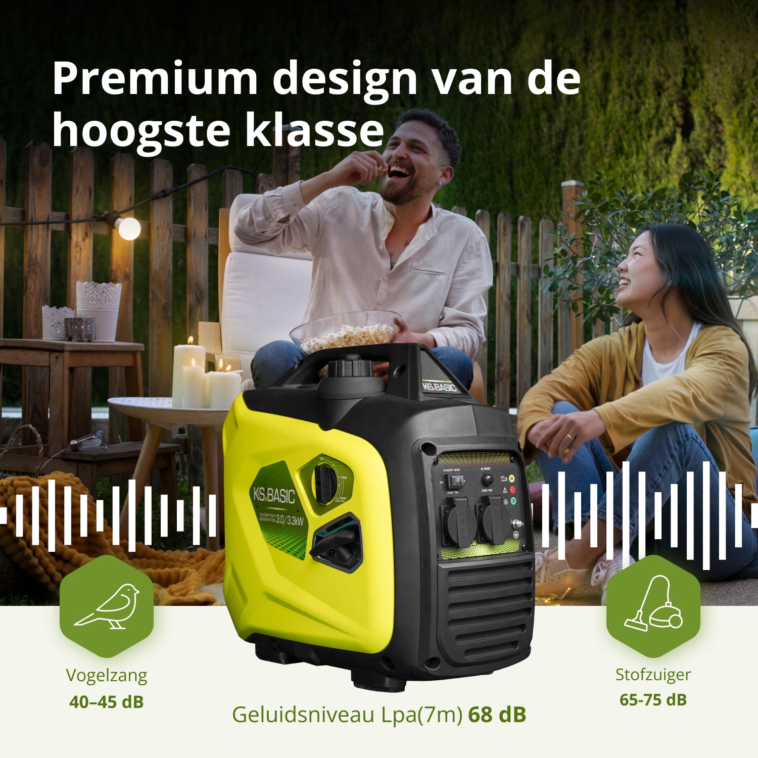 Invertorový generátor KSB 33i S