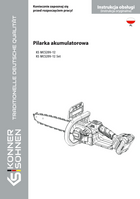 Pilarka akumulatorowa KS MCS20V-12, KS MCS20V-12 Set
