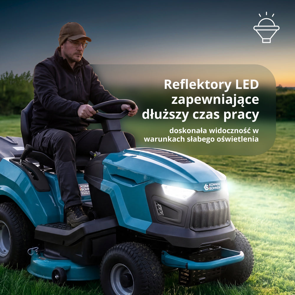 Traktor spalinowy kosiarka do trawy KS 98TMG-H