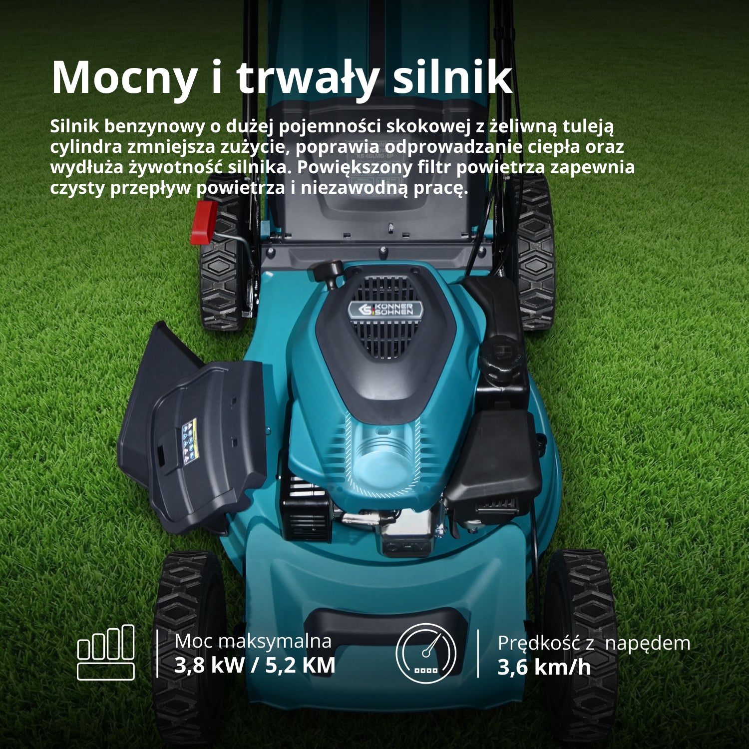 Benzynowa kosiarka KS 46LMG-SP