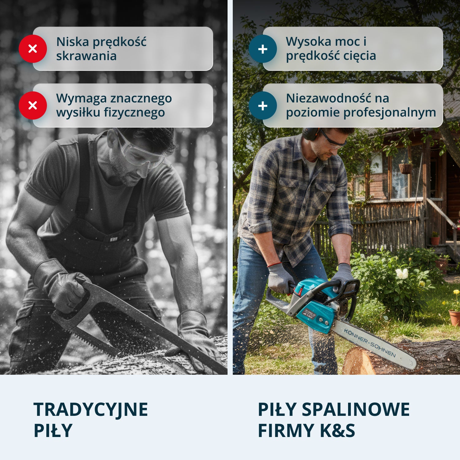 Pilarka spalinowa KS CS40G-20