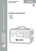 Draagbare stroomvoorziening KS 300PS, KS 500PS, KS 1200PS, KS 2400PS