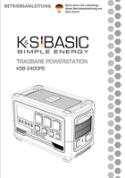 Tragbare Powerstation KSB 2400PS