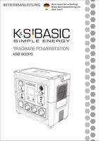 Tragbare Powerstation KSB 800PS